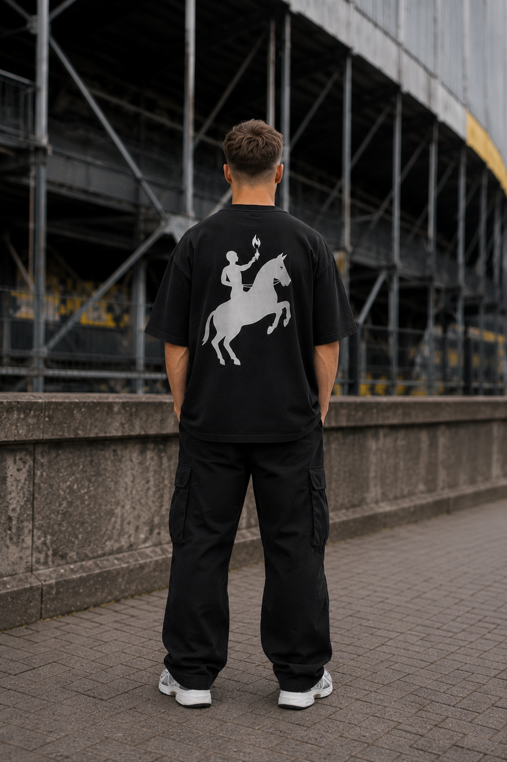 Torch Rider Tee | Silver