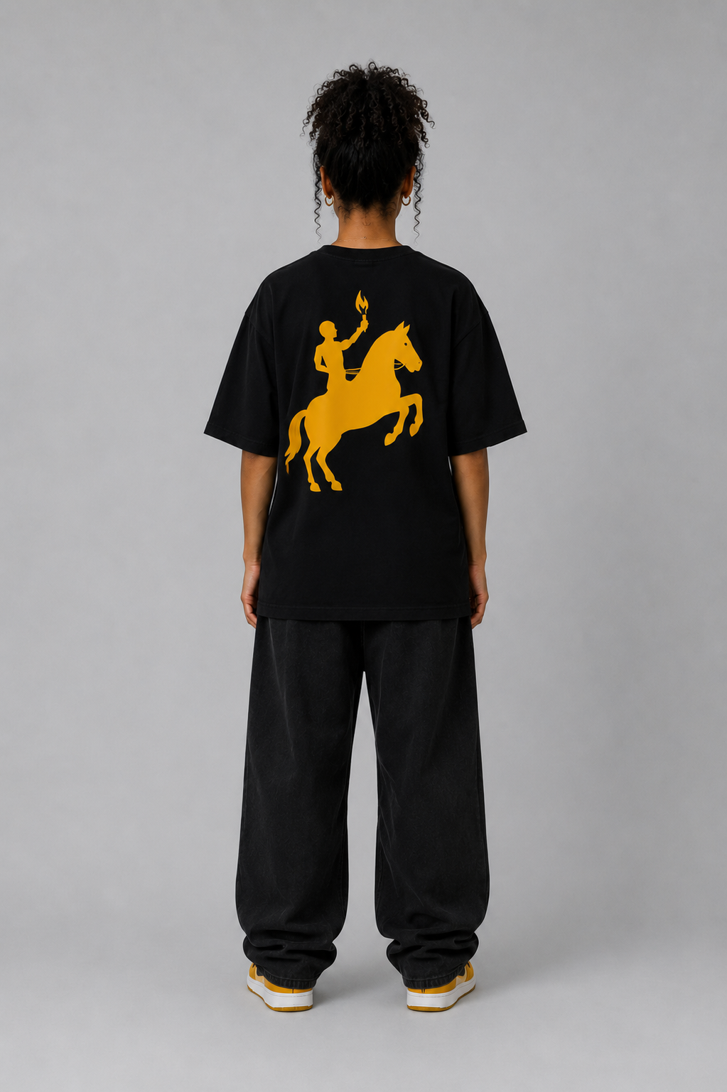 Torch Rider Tee | Gold
