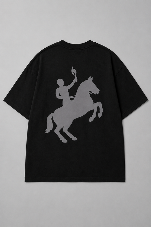 Torch Rider Tee | Silver